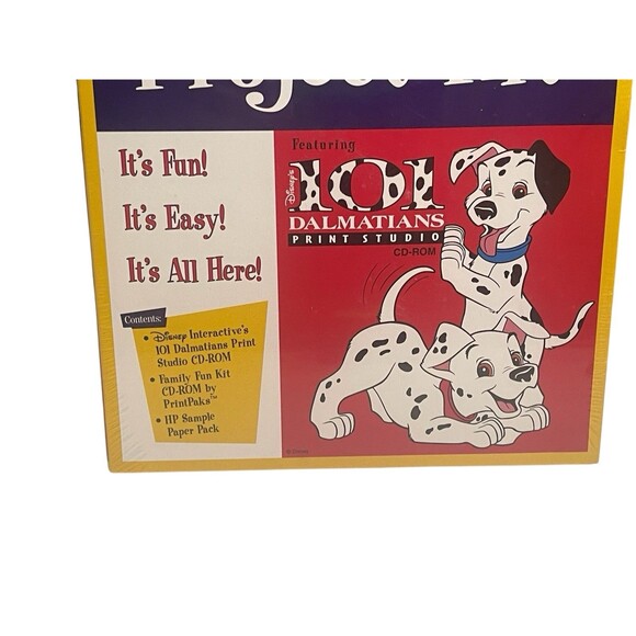 Disney 101 Dalmatians Print Studio HP Home Project Kit CD ROM  IN PACKAGE - Picture 8 of 10